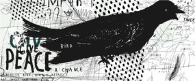 Tablou - Artă stradală - zarvă (120x50 cm)