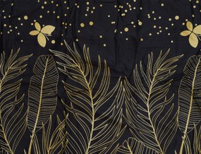 Lenjerie din microfibra VISATA negru Dimensiune lenjerie de pat: 70 x 80 cm | 140 x 200 cm