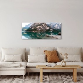 Tablou cu lac montan (120x50 cm)