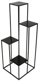 Suport de flori 110x40 cm negru