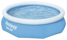 Piscina rotunda, gonflabila, bestway, cu pompa, filtru, adeziv reparare, 305x76 cm