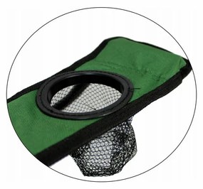 Scaun de pescuit, 50 x 50 x 80 cm, verde