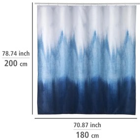 WENKO 25745100 - Perdea de duș ALARA 180x200 cm multicoloră