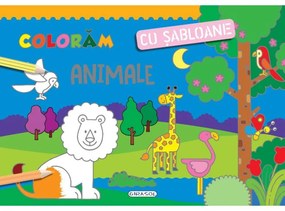 COLORAM CU SABLOANE - ANIMALE - GIRASOL (978-606-024-121-8)