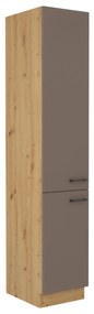 Dulap de alimente bucătărie Barb 40 DK-210 2F (stejar artisan + trufă). 1044947