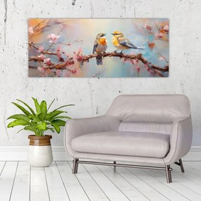 Tablou - Porumbeii (120x50 cm)