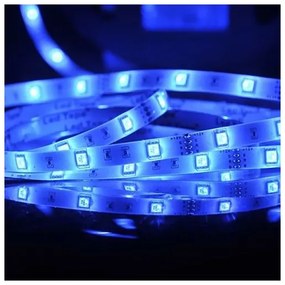 Bandă LED RGB dimabilă 5m LED/18W/12V IP20 + telecomandă