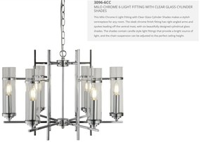 Candelabru elegant design modern Milo 6L 3096-6CC SRT