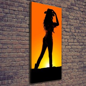 Print pe pânză Figura cowgirls