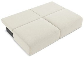 Canapea crem extensibilă/cu spațiu de depozitare 216 cm Kalena – Makamii