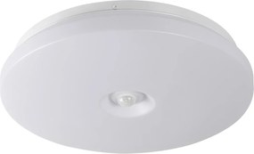 Kanlux 18123 - Lampă de tavan LED FOGLER cu senzor de mișcare, 17 W, 230 V, Ø 33 cm