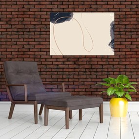 Tablou - Abstractizare bej (90x60 cm)