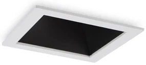 Spot LED incastrabil design modern GAME FI1 SQUARE alb / negru 192352