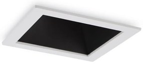 Spot LED incastrabil design modern GAME FI1 SQUARE alb / negru 192352