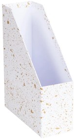 Organizator pentru documente Bigso Box of Sweden Estelle, alb-auriu