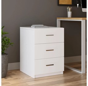 Set mobilier birou Volgenzo 11 (alb). 1107156
