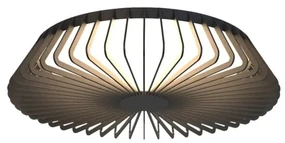 Plafoniera LED Smart dimabila cu telecomanda HIMALAYA 56W neagra
