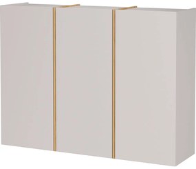 Dulap pentru hol crem 138x103x38 cm Libbiano – Germania