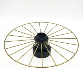 Aplică MONTANA 1xE27/15W/230V d. 30 cm auriu