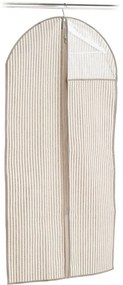 Husa costum cu geam transparent, husa textila pentru haine - 120 x 60 cm, ZELLER