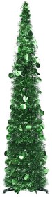 Brad de Craciun artificial tip pop-up, verde, 120 cm, PET 1, Verde, 120 cm