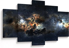 Tablou - Universul cu Nebula (150x105 cm)