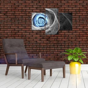 Tablou - Abstract Rose Blue (90x60 cm)