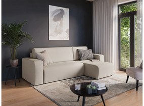 Colțar extensibil Avia Mini universal - bej țesătură boucle Gerra 105