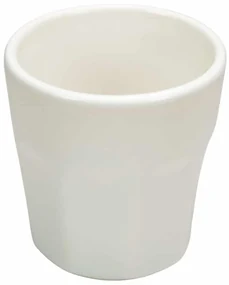 Pahar cu model, Cesiro, 70 ml, Alb Arctic