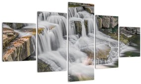 Tablou cu cascade (125x70 cm), în 40 de alte dimensiuni noi