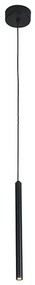 Pendul LED tubular design modern minimalist PENDANT negru