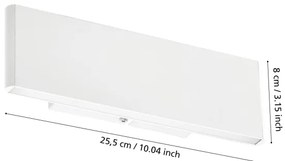 Eglo 39265 - LED Corp de iluminat perete CLIMENE 2xLED/5,4W/230V