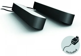 Philips - SET 2x LED RGB Lampă de masă dimmabilă Hue AMBIANCE LED/6W/230V