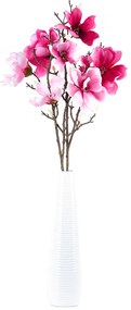 Floare artificială Magnolie roz, 86 cm