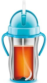 Termos de copii Tescoma BAMBINI, cu pai, roz