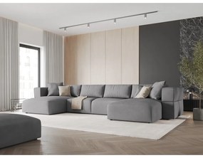 Colțar gri deschis (în formă de "U") Esther – Milo Casa