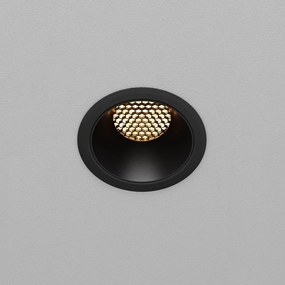 Spot incastrabil LED Dip negru 3000K 10W