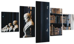 Tablou - La bibliotecă (125x70 cm), în 40 de alte dimensiuni noi