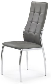Scaun K209 piele ecologica gri