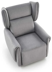 Scaun reclinabil Malone, gri