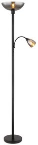 Lampadar/Lampa de podea BLADE negru/fumuriu