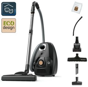 Aspirator cu sac Rowenta GREEN FORCE EFFITECH ECO TOTAL CLEAN 400W/230V negru