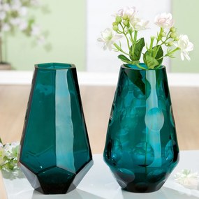 Set 2 vaze TINTA, sticla, 6x18 cm