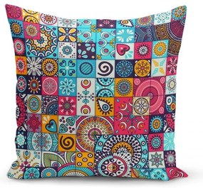 Fețe de pernă 4 buc. 45x45 cm Mandala Tiles – Minimalist Cushion Covers