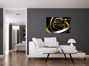Tabloucu abstracție modernă (90x60 cm)