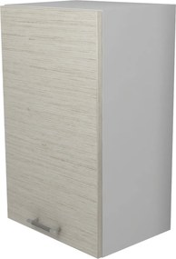Corp Superior Lecce, 1 Usa, Lemn Alb/Alb, 40 x 30 x 65 cm