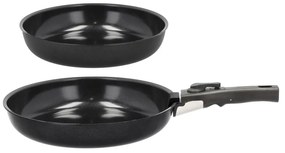Set de tigăi cu mâner detașabil cu suprafață antiaderentă 2 buc. din aluminiu ø 28 cm – Holm