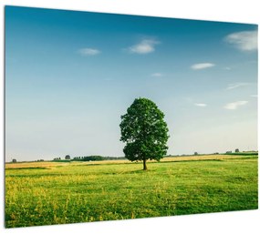 Tablu - Copac în luncă (70x50 cm)