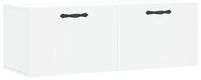 830124 vidaXL Dulap de perete, alb, 100x36,5x35 cm, lemn compozit