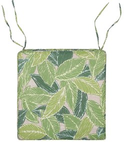 Scaun de grădină SASAN (maro deschis) (Pernă verde). 1022858